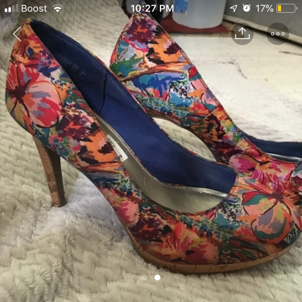 Floral High Heel